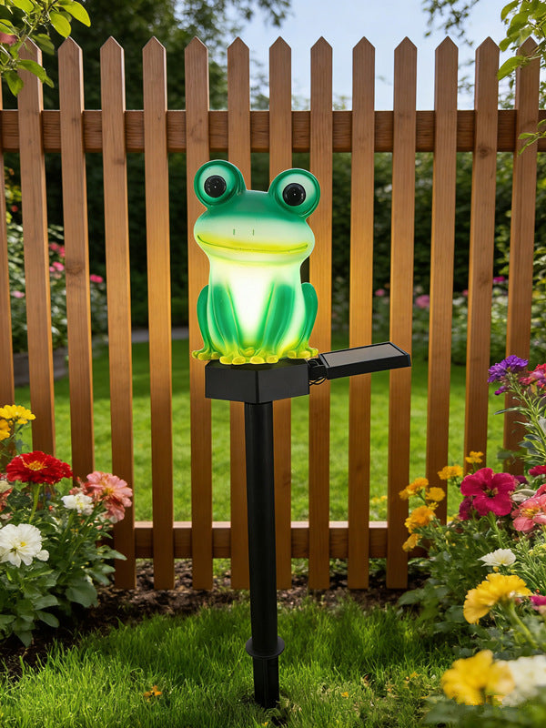 Whimsical Solar-Powered Squirrel Garden Stake Light With Integrated Solar Panel And Warm LED Glow Kalsten