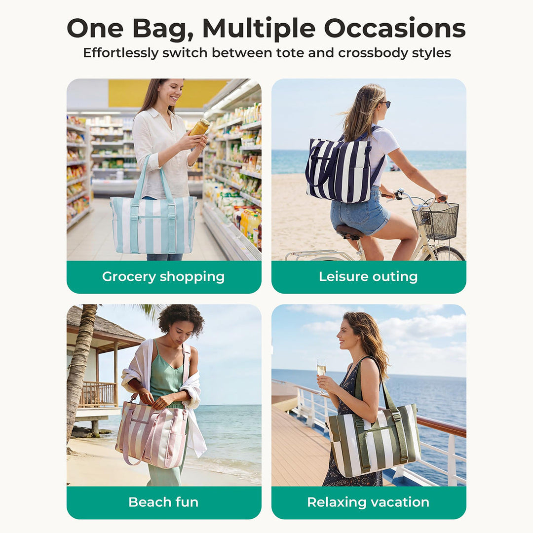 Multifunctional tote bag with practical interior Kalsten