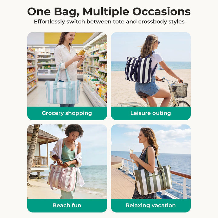 Multifunctional tote bag with practical interior Kalsten