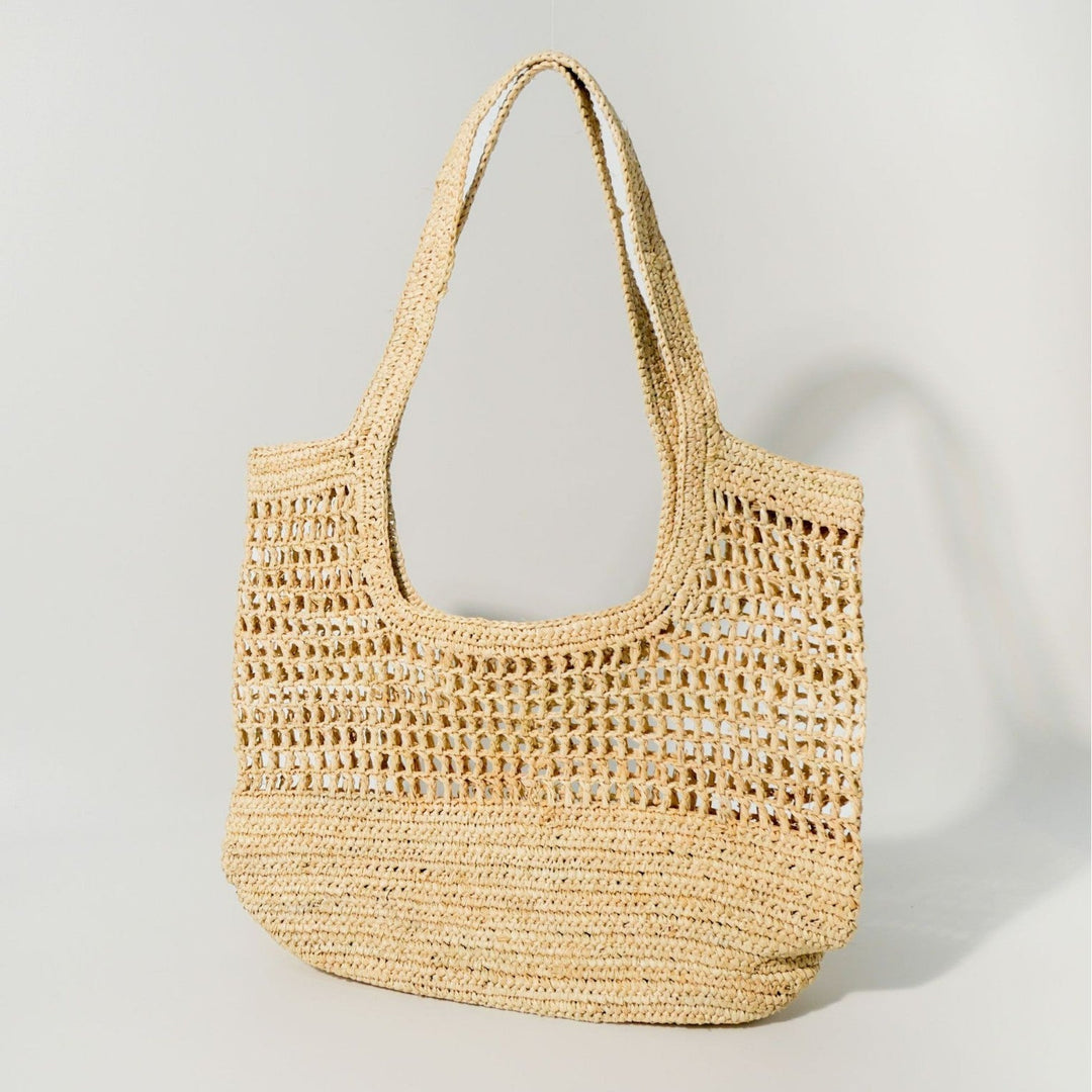 Spacious basket bag with fine mesh structure Kalsten
