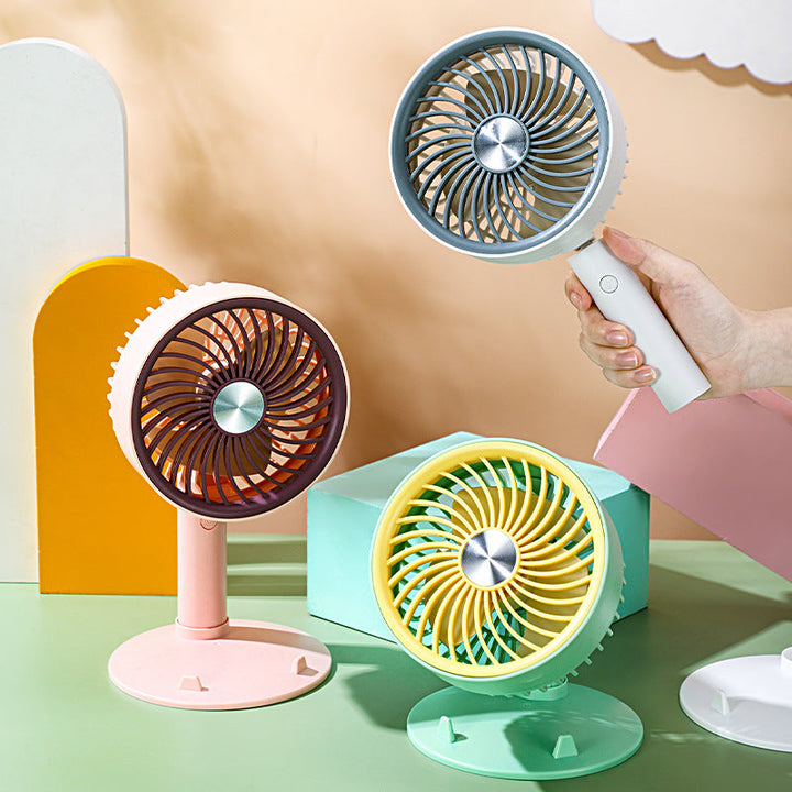 Women's Portable Table Fan with Powerful Battery and Flexible Tilt Kalsten