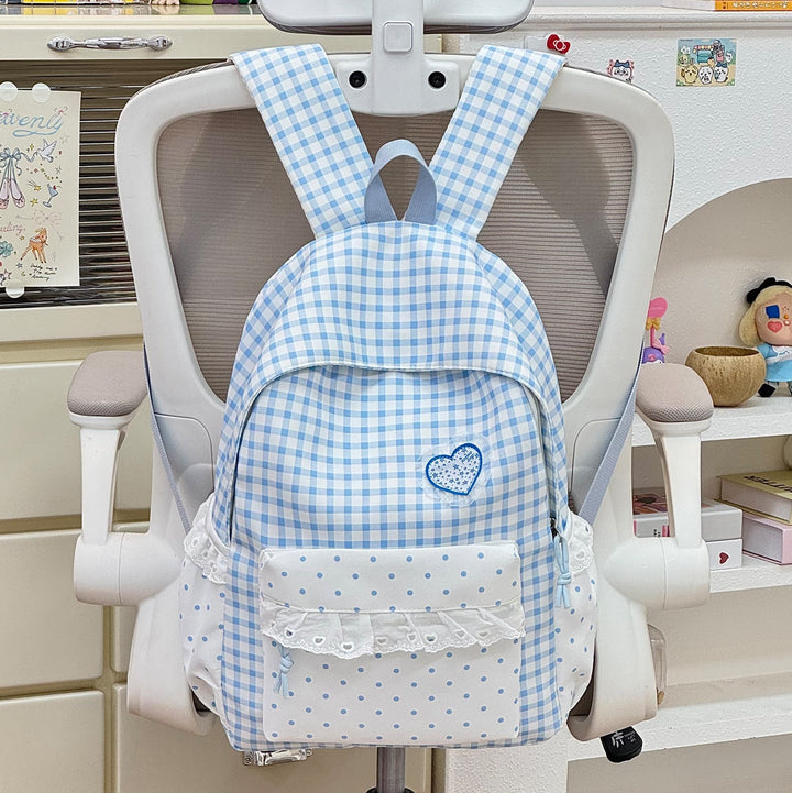 Cute Patterned Back-to-School Backpack