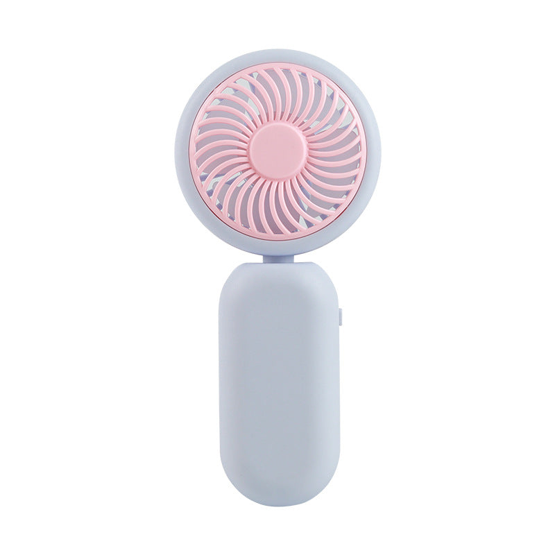 Unisex compact rechargeable hand fan with USB charging function and quiet motor Kalsten