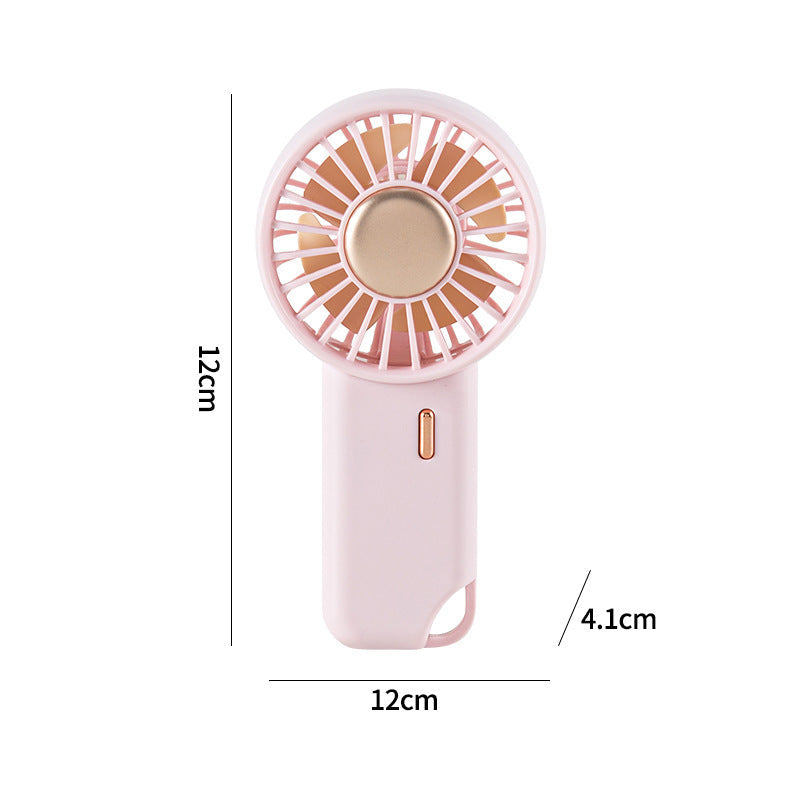 Ladies portable hand fan with ergonomic design and USB charging Kalsten