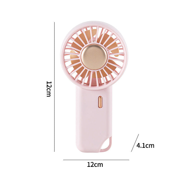 Ladies portable hand fan with ergonomic design and USB charging Kalsten