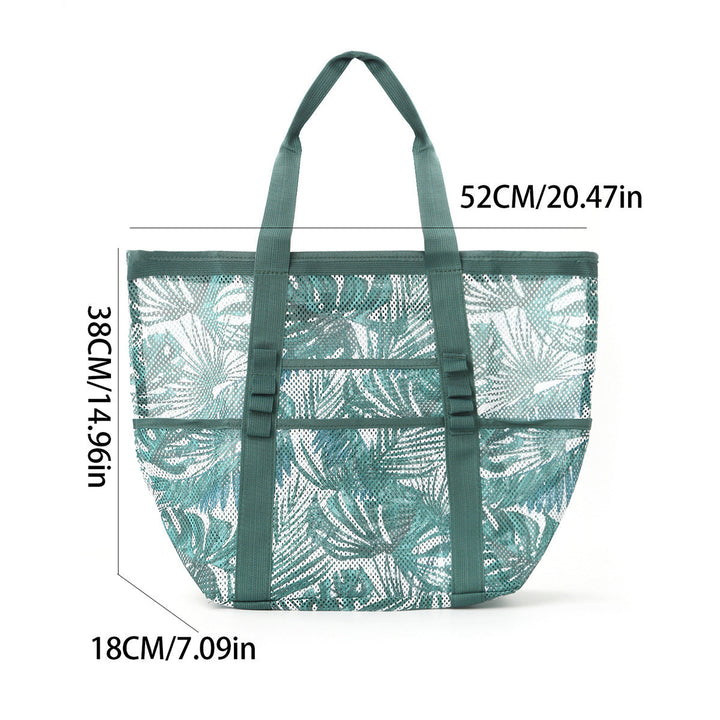 Practical Beach Bag in Airy Mesh Design Kalsten