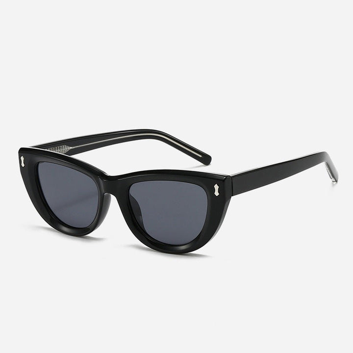 Women's Cat-Eye sunglasses with transparent frame and brown lenses Kalsten