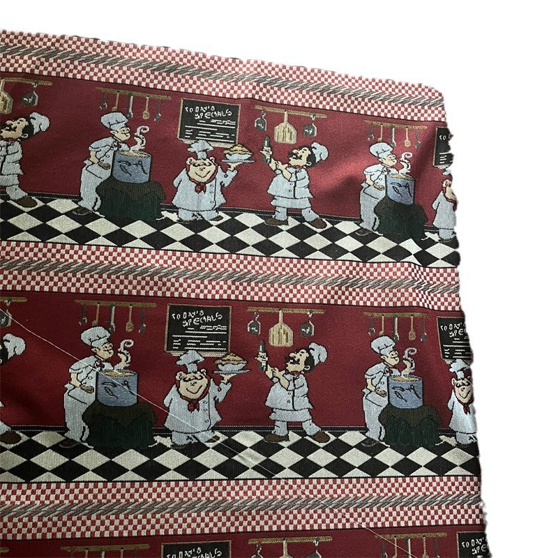 Chef-Themed Table Runner