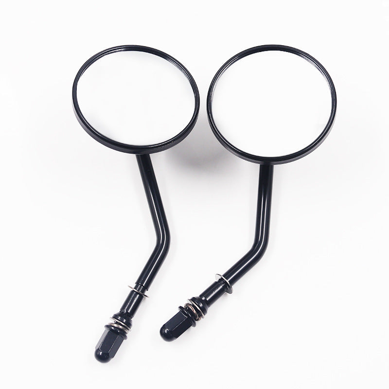 Motorcycle rearview mirror with adjustable arm and light effect Kalsten