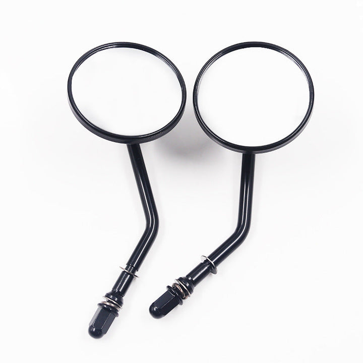 Motorcycle rearview mirror with adjustable arm and light effect Kalsten