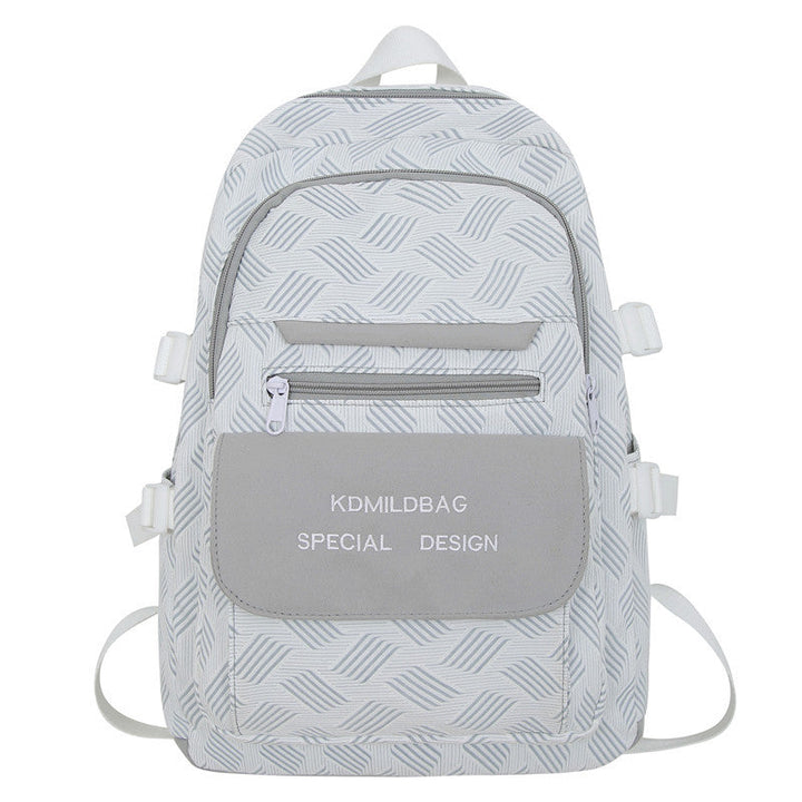 Geometric Patterned Backpack