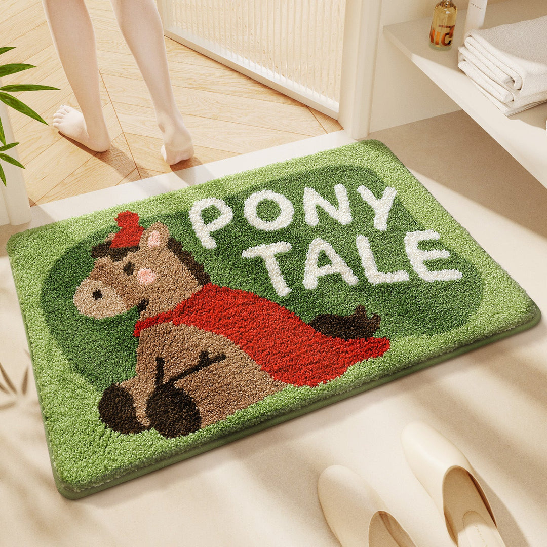 Cute Cartoon Cat Bath Rug Kalsten
