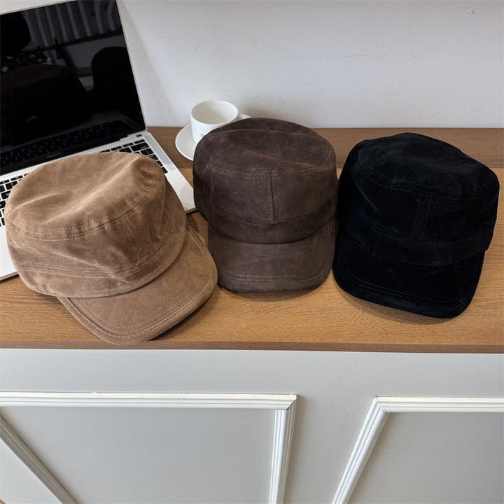Men's Casual Suede Field Cap Kalsten