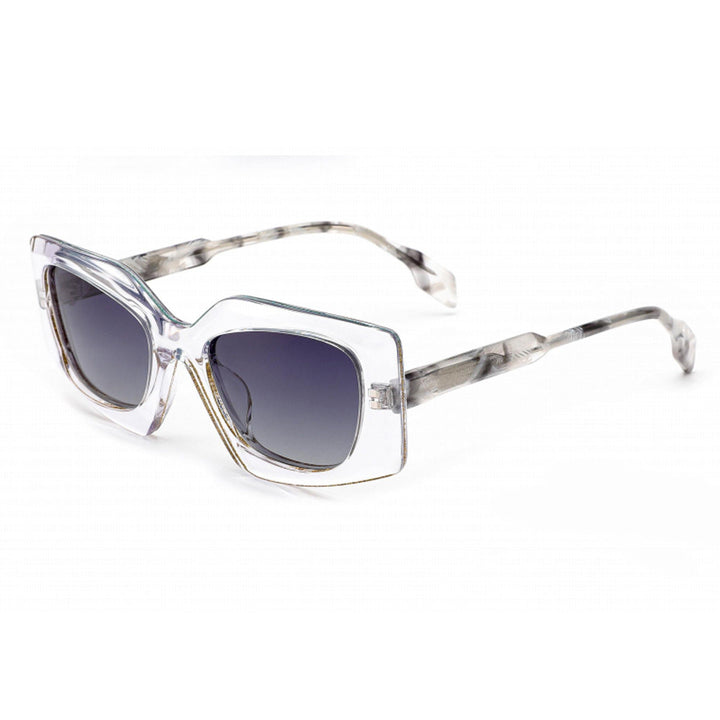 Women’s fashionable sunglasses in innovative, multifaceted design Kalsten