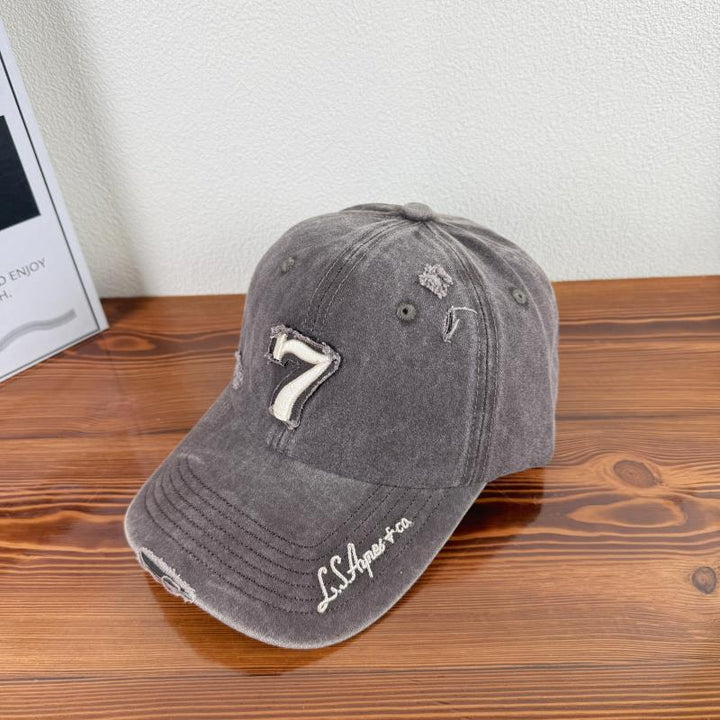 Men's Distressed Vintage Baseball Cap Kalsten