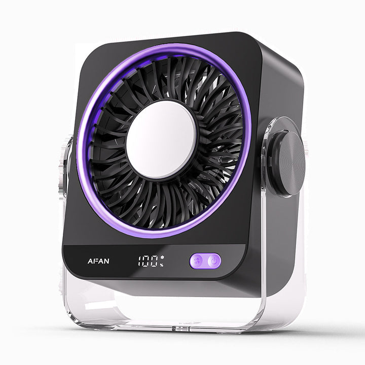 Ladies table fan with digital control and variable fan speed Kalsten
