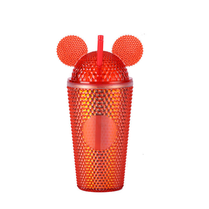 Ladies playful drinking cup with creative ears and anti-slip coating Kalsten