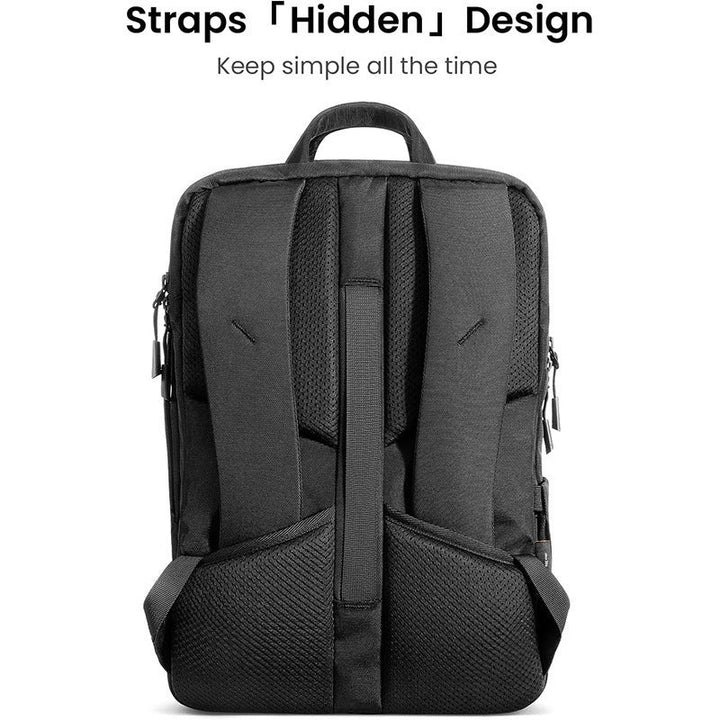 Men's practical business backpack with padded laptop compartment and organization system Kalsten