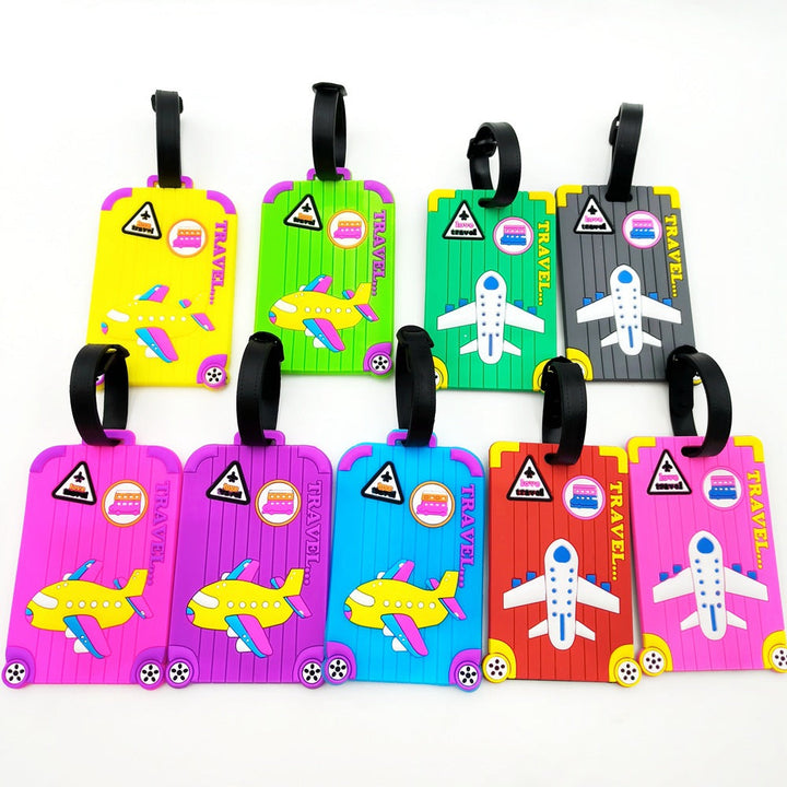 Creative Airplane-Themed Luggage Tag Kalsten