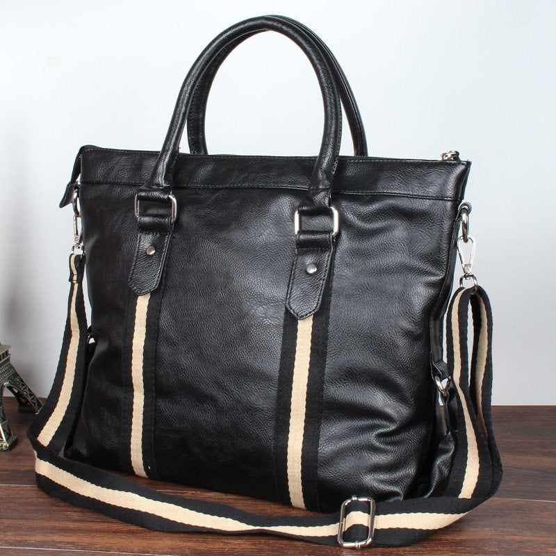 Elegant and Multifunctional Leather Briefcase Kalsten