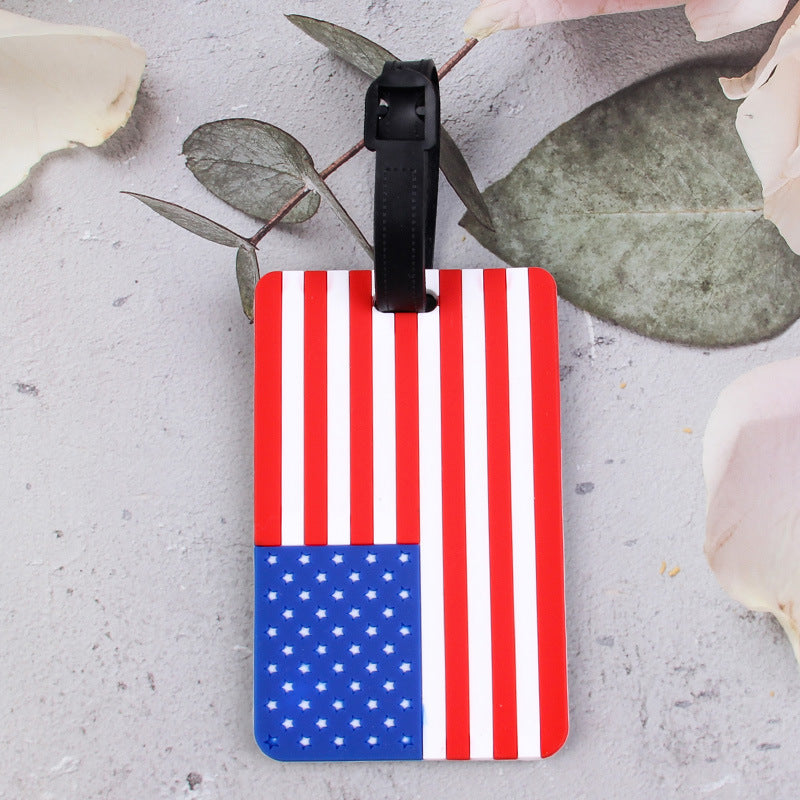 Patriotic Design Luggage Tag Kalsten
