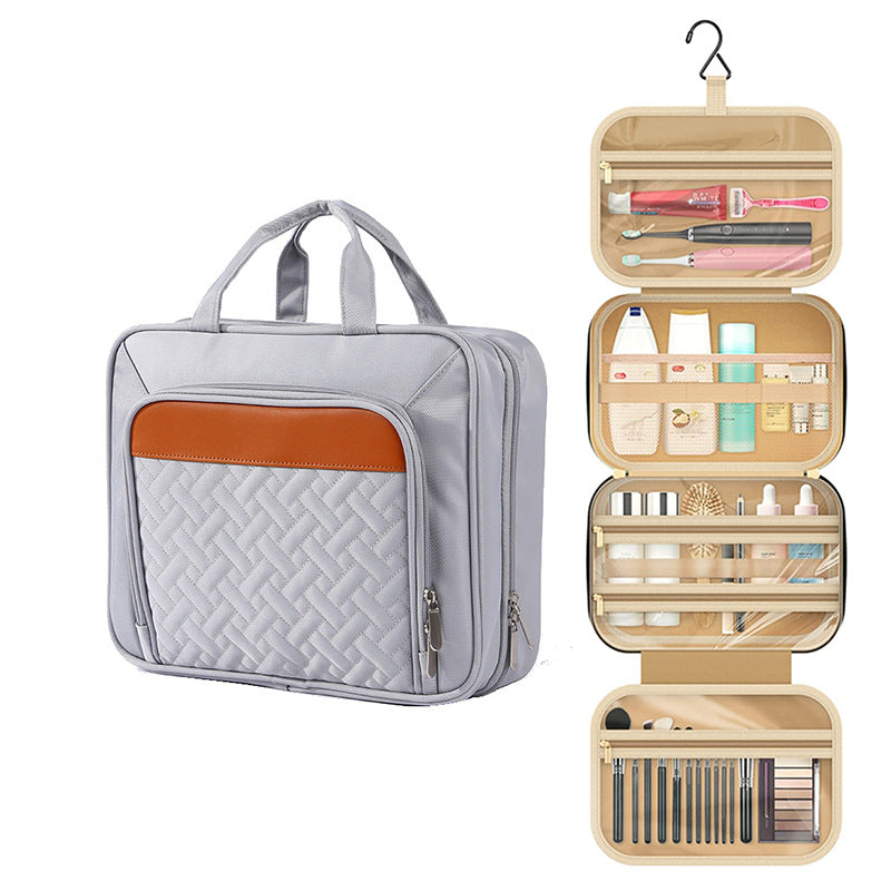 Cosmetic Organizer Bag with Intelligent Interior Layout Kalsten