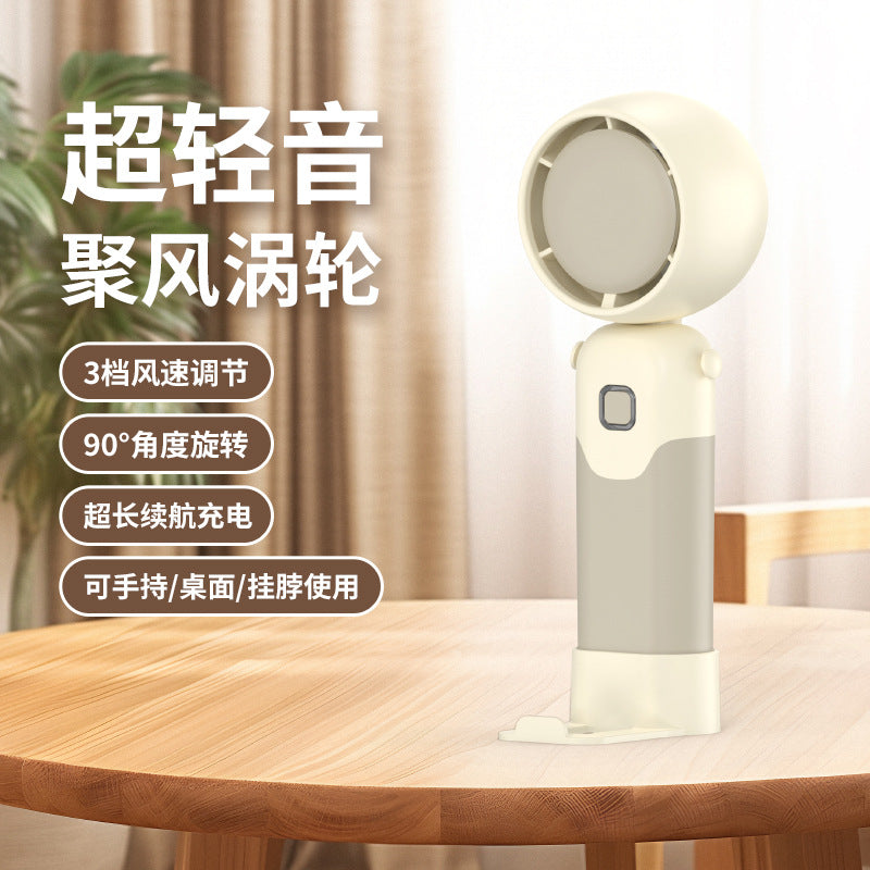 Ladies portable mini-handheld fan with multiple adjustable tilt angles Kalsten