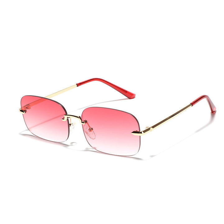 Women Oversized Sunglasses with Filigree Metal Frame Kalsten