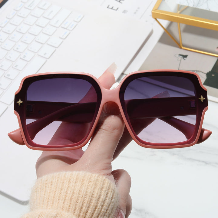 Ladies square oversized sunglasses with modern design Kalsten