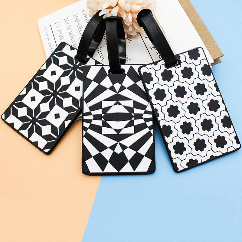 Unisex Geometric Pattern Luggage Tag Kalsten