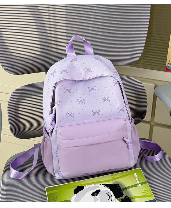 Whimsical Pattern Casual School Backpack Kalsten