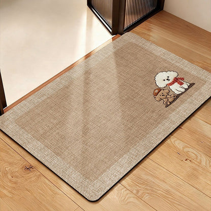 Decorative Pet-Themed Area Mat Acalora