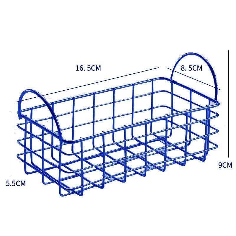 Unisex Wire Storage Basket with Ergonomic Handles Kalsten