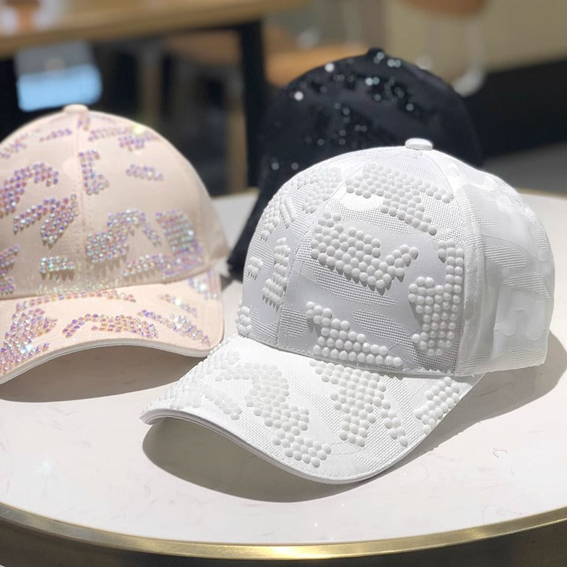 Women's Embellished Sequin Baseball Cap Kalsten