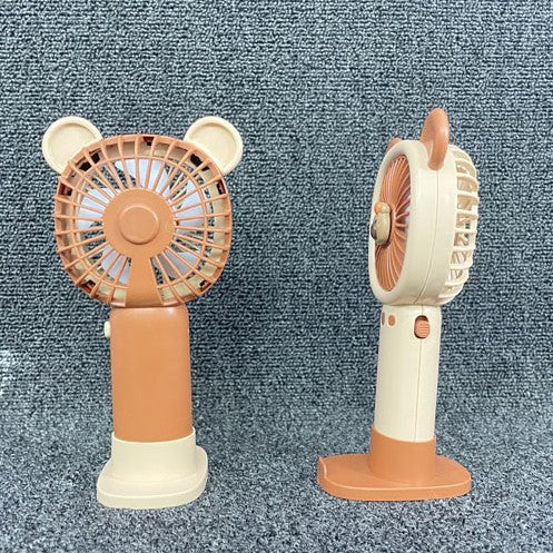 Unisex Portable Hand Fan in Cute Bear Design Kalsten