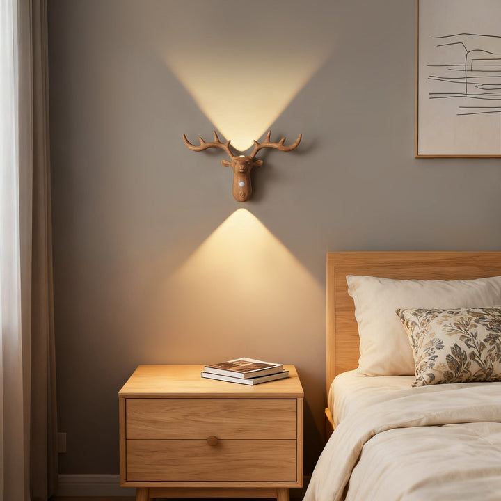 New LED Motion-Sensing Bedside Wall Lamp Rechargeable Magnetic Wireless Bedroom Wall Light