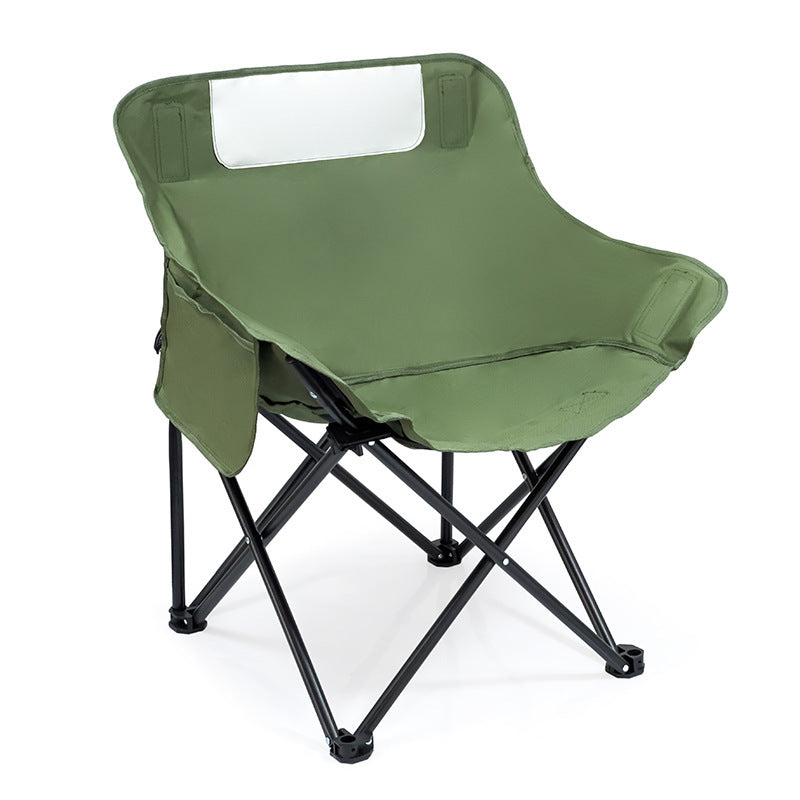 Women's folding chair with comfortable backrest and cup holder Kalsten