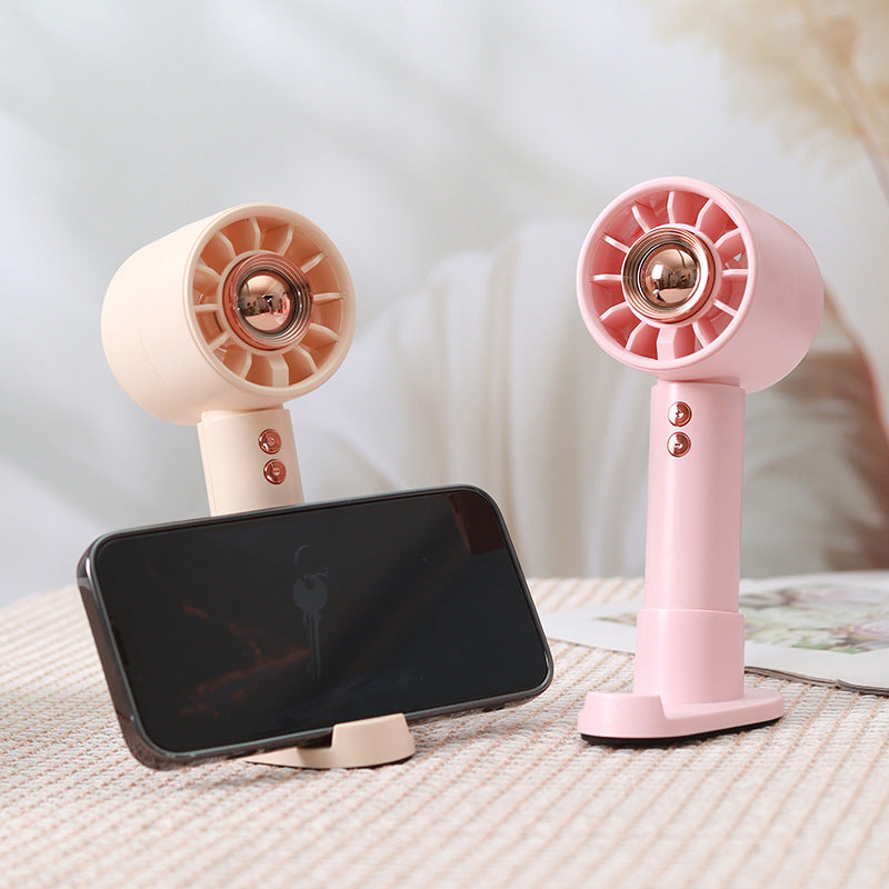 Ladies Portable Hand Fan with Powerful Battery Technology Kalsten