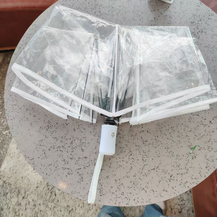 Ladies Transparent Rain Umbrella Kalsten