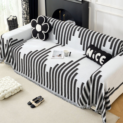 Elegant Textured Sofa Cover