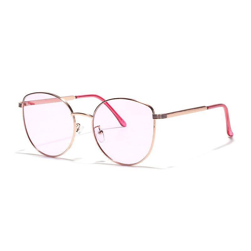 Women's geometric sunglasses with narrow metal frame Kalsten