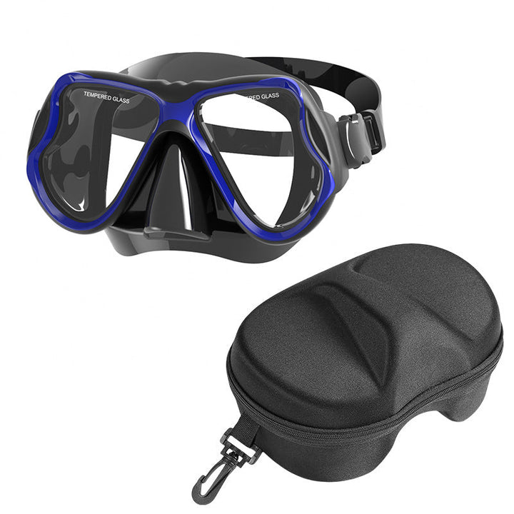 Diving mask with wide field of vision and comfortable wearing comfort Kalsten