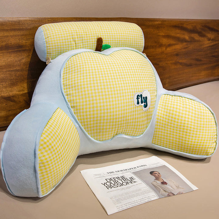 Comfortable support cushion with playful fruit design Kalsten