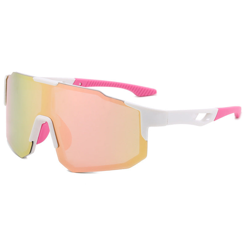Unisex nan sporty bicycle sunglasses with a one-piece visor, UV protection and non-slip nose pads Kalsten