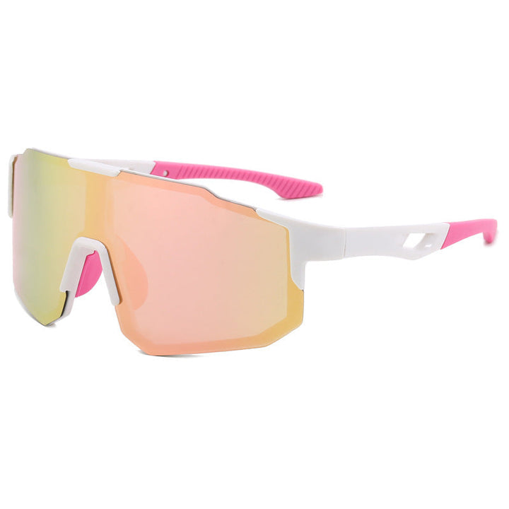 Unisex nan sporty bicycle sunglasses with a one-piece visor, UV protection and non-slip nose pads Kalsten