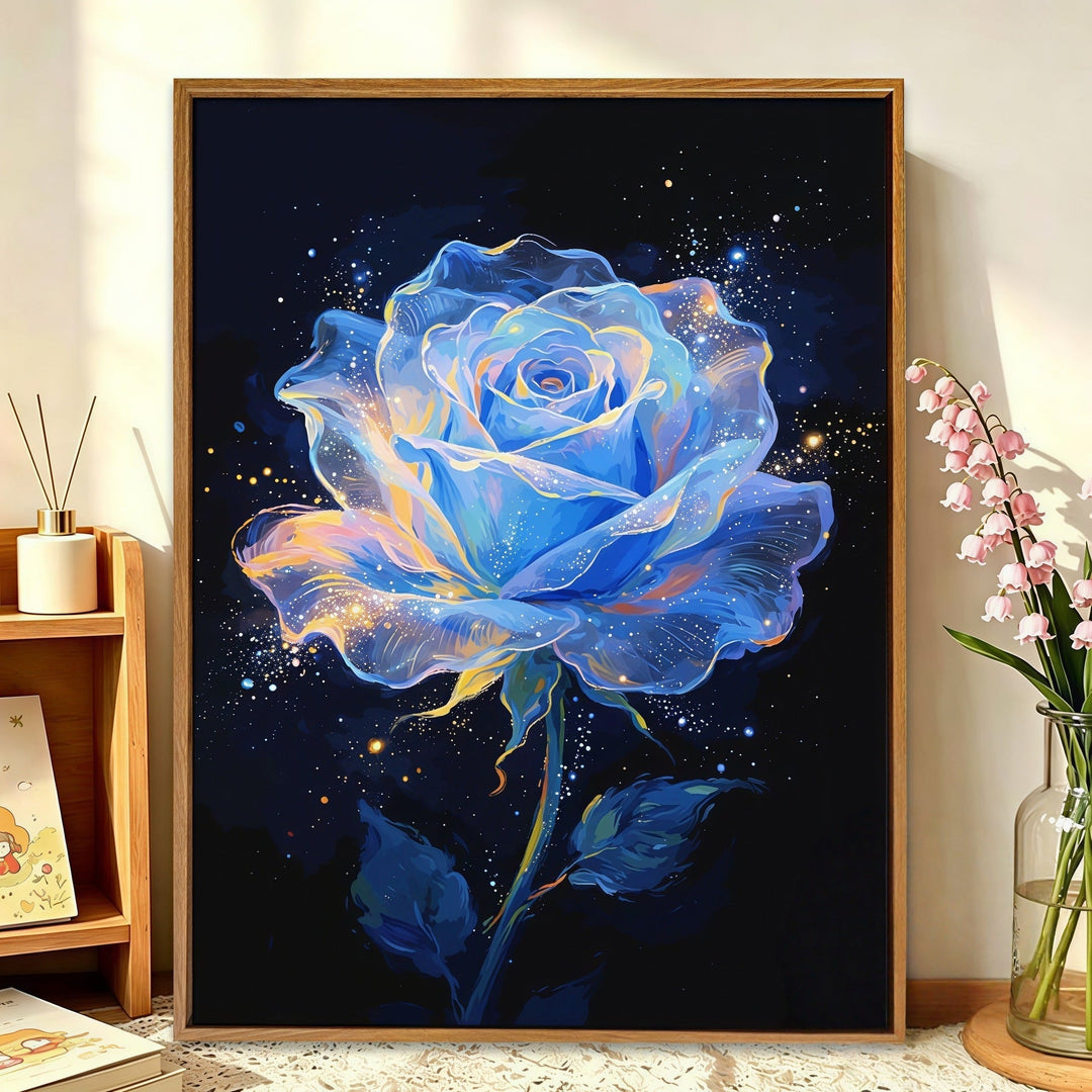 Floral Galaxy Canvas Art Kalsten