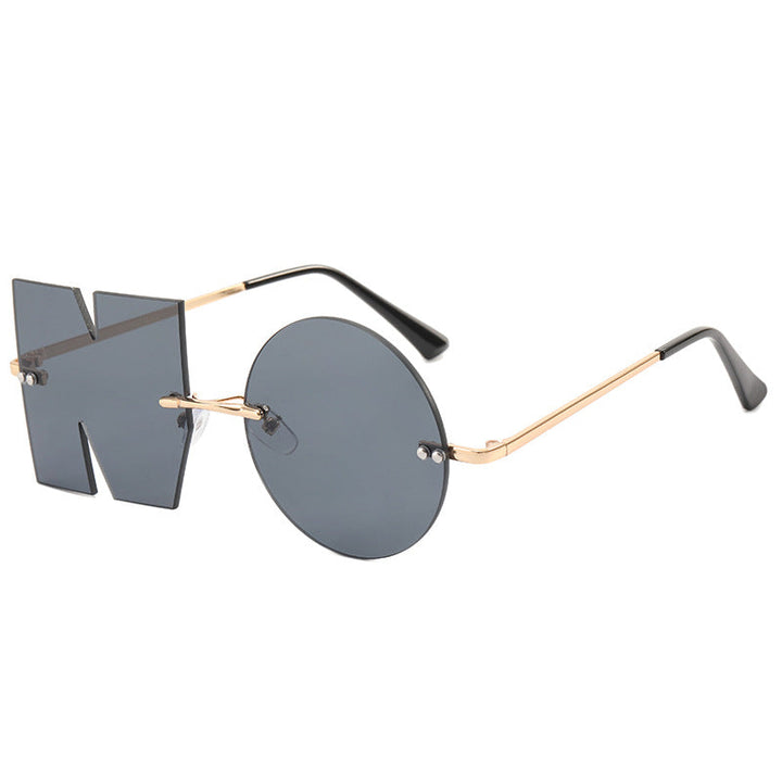 Women's extraordinary geometric sunglasses with striking design Kalsten