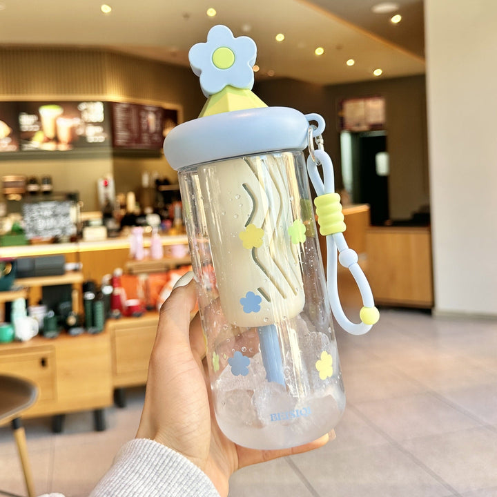 Unisex drinking cup with designs and silicone lid Kalsten