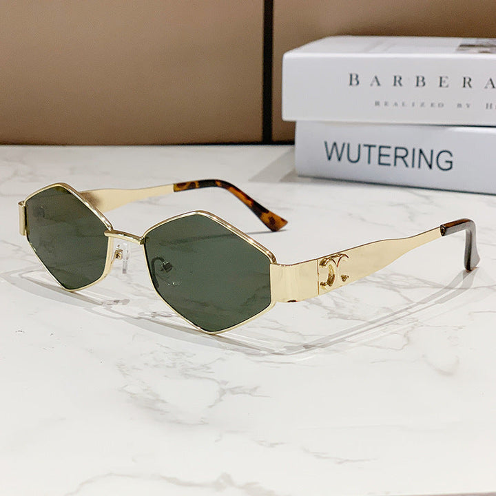 Women's Geometric Cat-Eye Sunglasses Kalsten