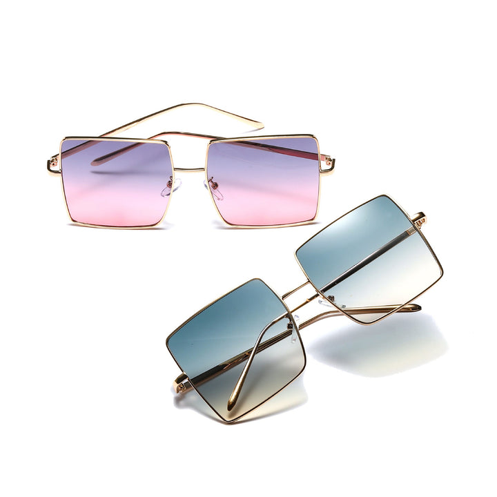 Women's Square Sunglasses with an Elegant Frame Construction Kalsten